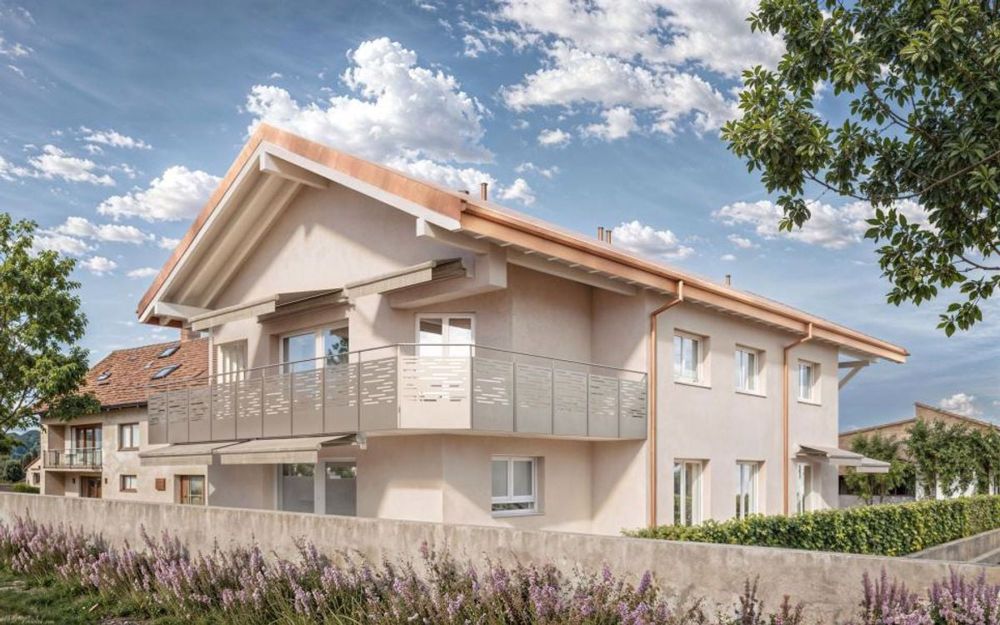 Appartement MINERGIE 2.5 Zimmer im Erdgeschoss mit Terrasse und Garten - Bild 1