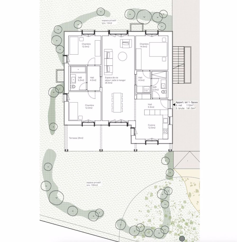 LOT 1 | OPPORTUNITÉ RARE À CÉLIGNY | SUPERBE 5 PIÈCES AVEC TERRASSE DE 26 M² - Bild 13
