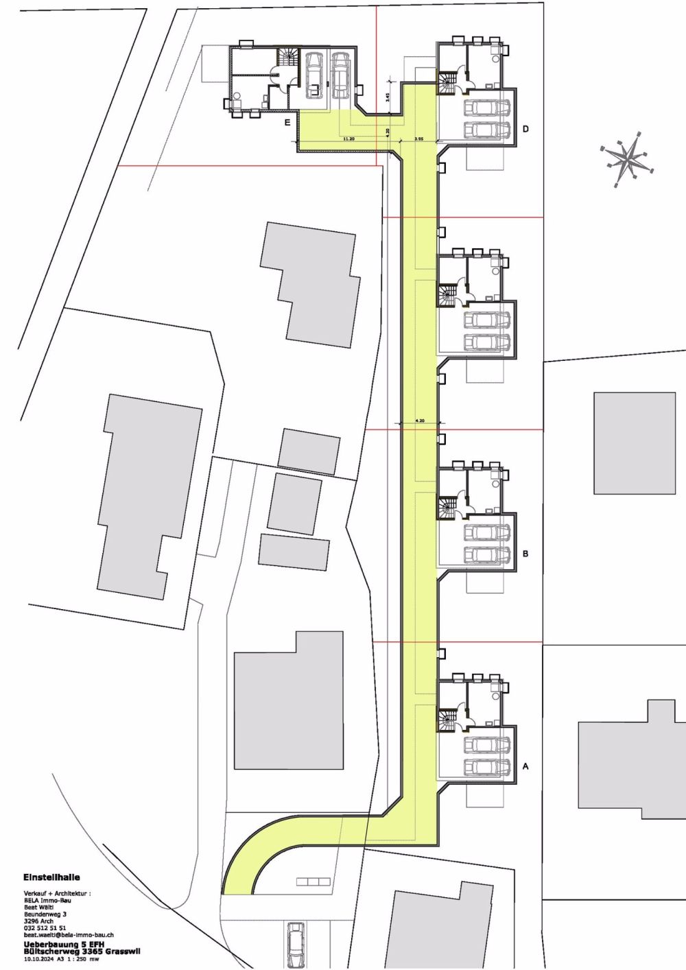Neubau von 4 EFH mit inkl. je 2 Einstellhallenplätze ab1'060'000 Sfr. - Bild 9