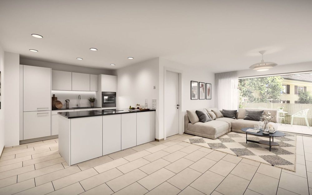 Moderne Etagenwohnung mit hochwertigem Ausbau – 2.5 Zimmer in Stüsslingen - Bild 1