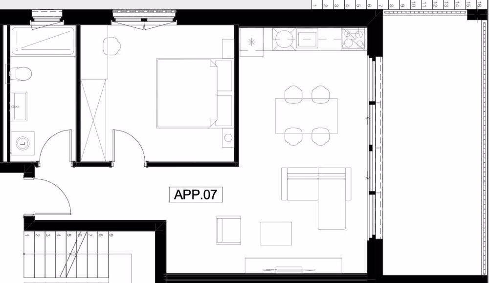 Bellinzona - Neues 2.5-Zimmer-Apartment - Bild 6