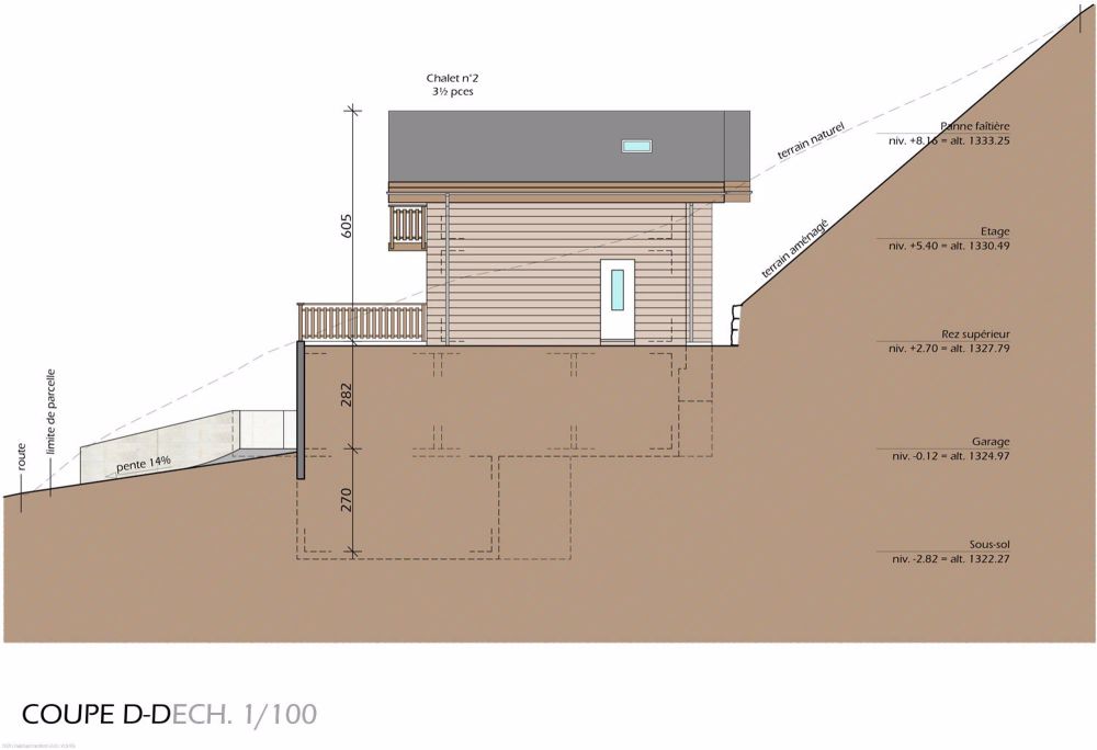 CHALET MITOYEN 3.5 PIÈCES - PROMOTION « LA DÉLLÈGE » - Bild 11