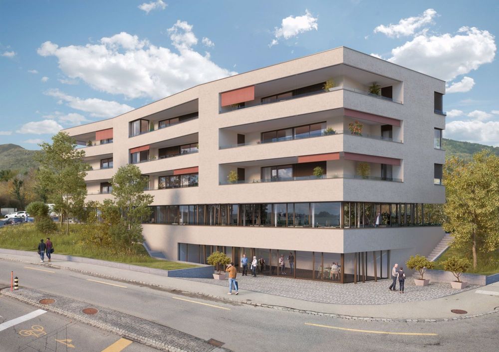 Letzte 4.5-Z.-Wohnungen im verkehrsgünstigen & hochwertigen Neubau «chantier» - Bild 1