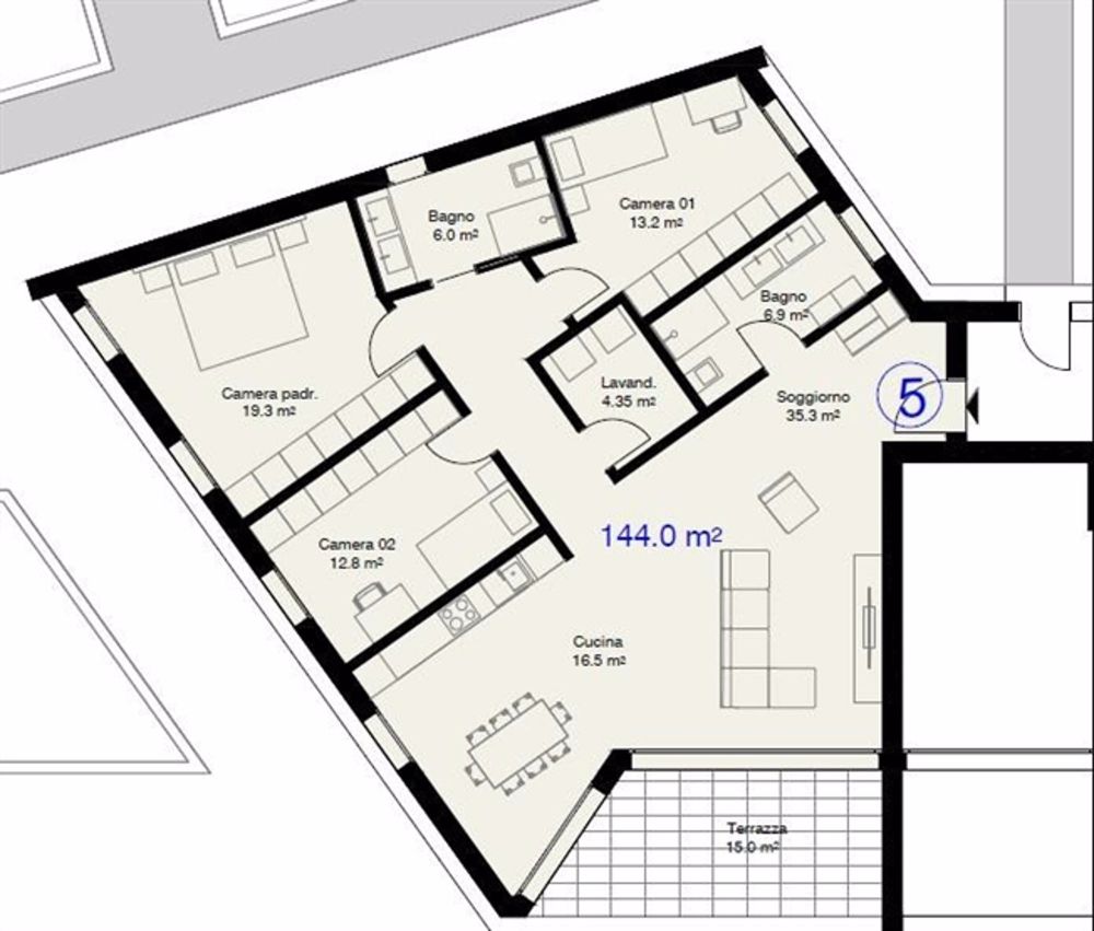 NUOVO APPARTAMENTO 4.5 LOCALI / NEUE 4.5-ZIMMER-WOHNUNG IN GIUBIASCO - Bild 12