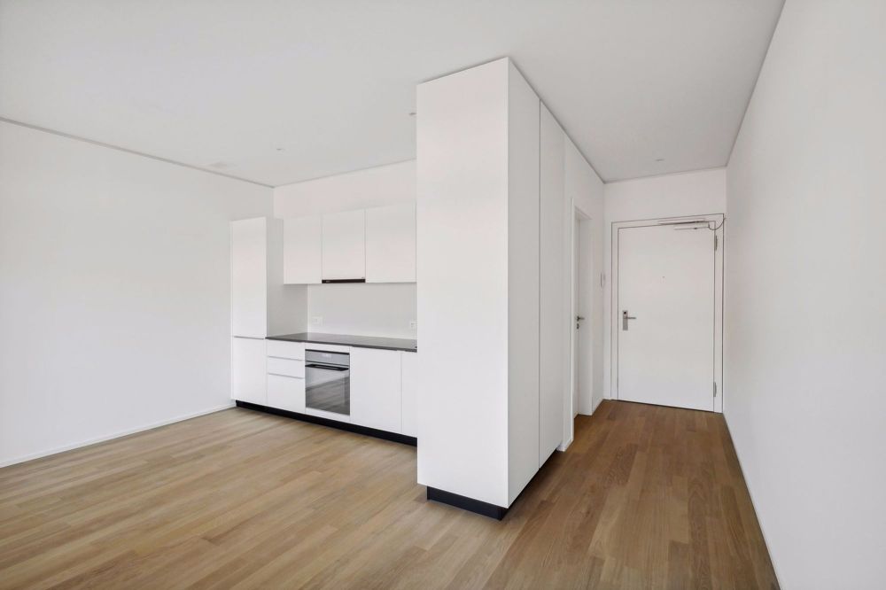Helles und modernes Einzimmerapartment mit großer Besuchermöglichkeit - Aussenansicht