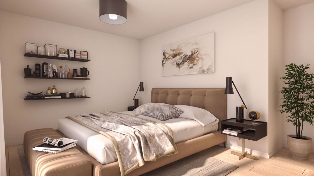 Ein Zuhause, das mehr als nur vier Wände bietet - Visualisierung Zimmer