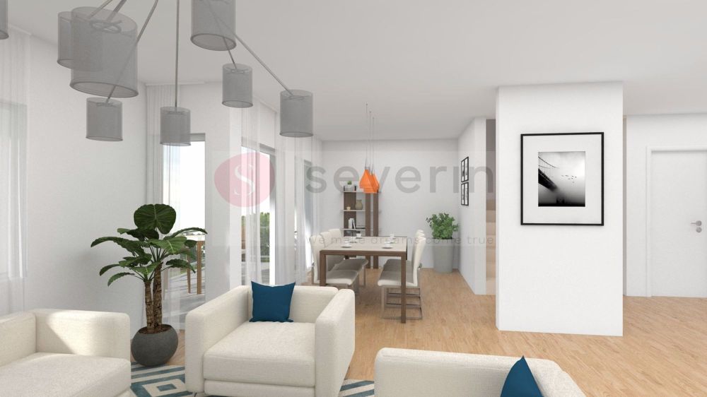 LANDHAUSIDYLLE RÜDLINGEN: 5 WOHNUNGEN 3.5/4.5 ZIMMER INKL TGPP. - ESSBEREICH