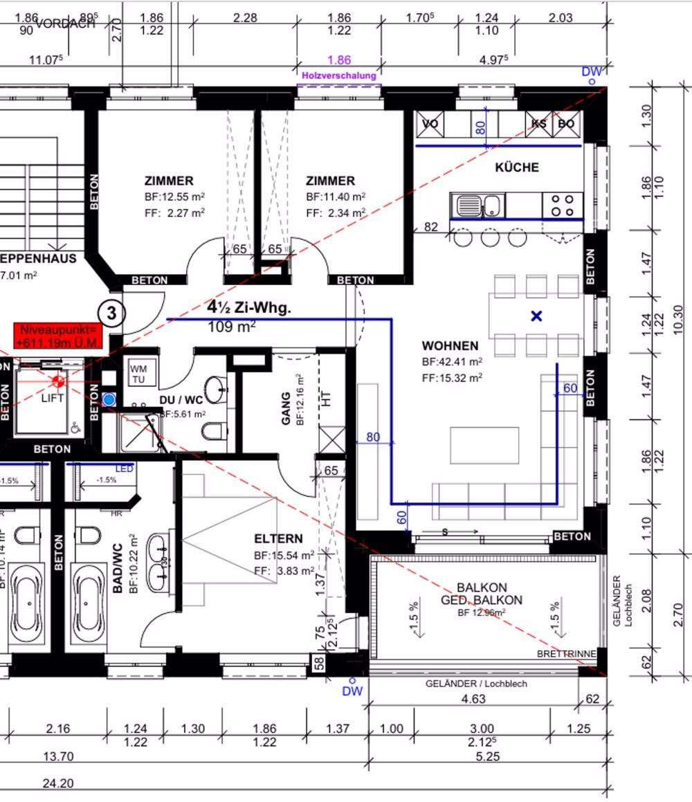 Grosszügige 4½-Zimmer-Wohnungen mit Balkon oder Maisonette-Charme – Bezug Herbst 2026 - Bild 8