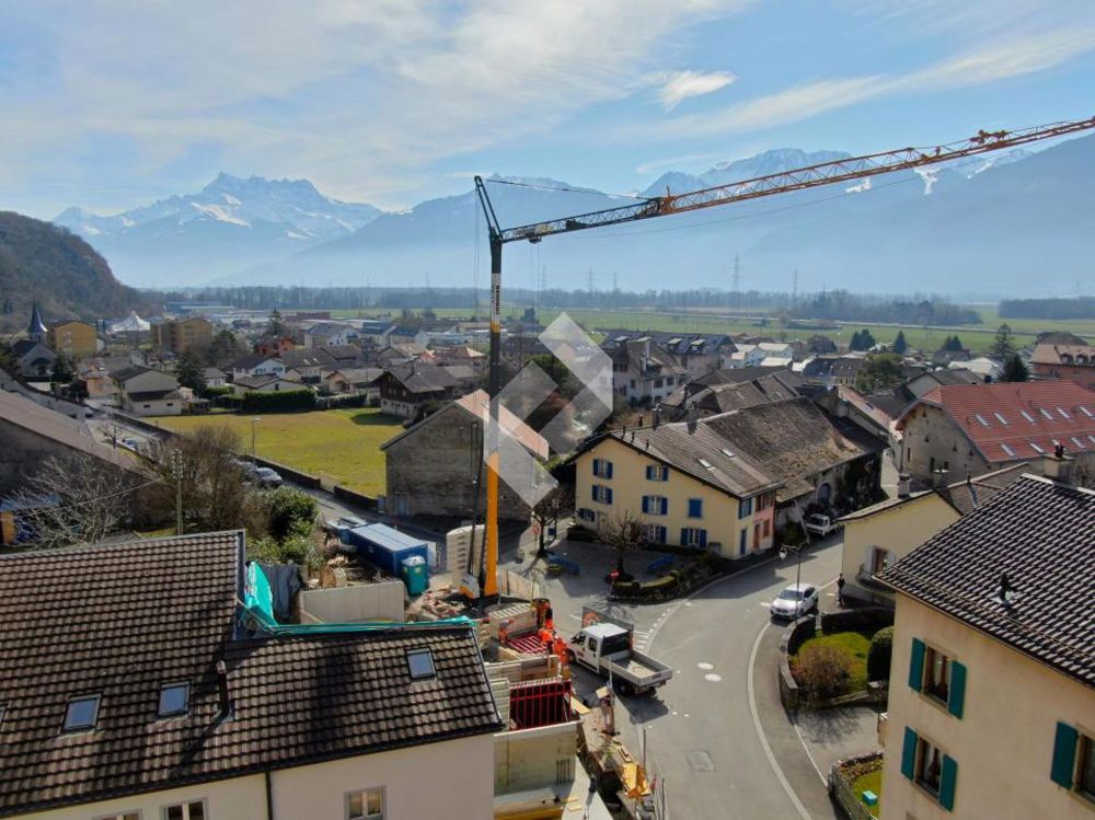 3,5 pces neuf dans une petite PPE au coeur du village - Bild 7