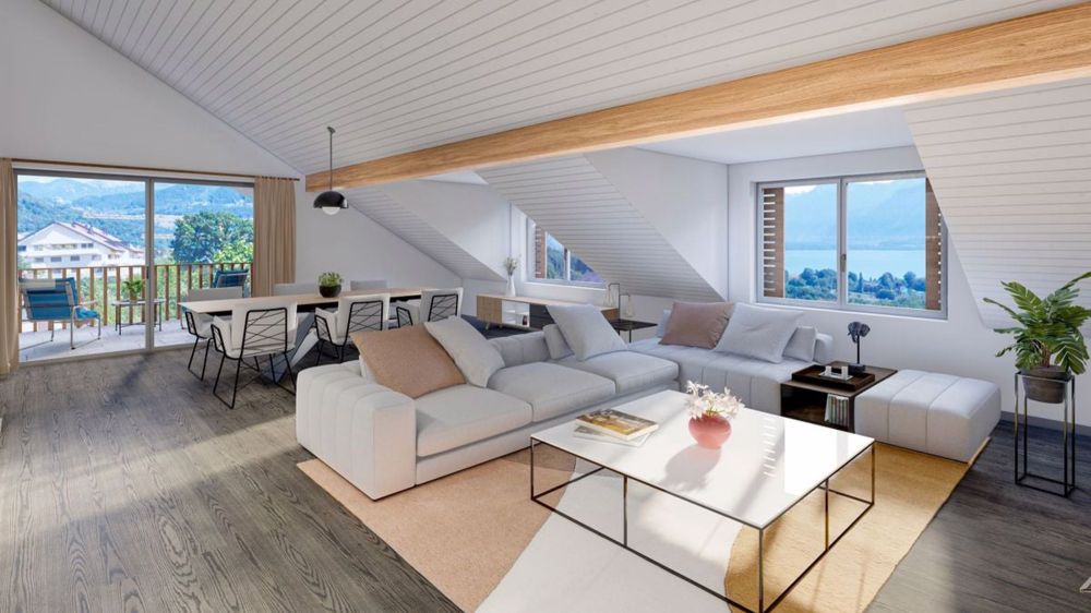 NOUVEAU Appartement neuf sur plan avec vue lac et montagnes - Bild 2