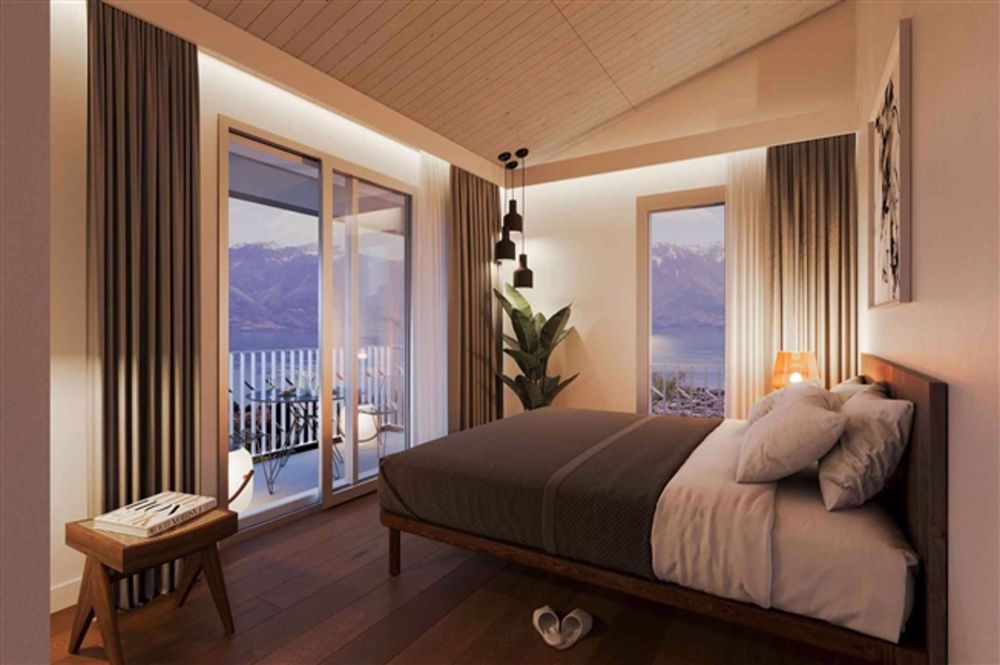 Neue 4,5-Zimmer-Penthouse-Wohnung mit Zwischengeschoss und spektakulärem Seeblick zum Verkauf in Jongny - Los D2 - Bild 1