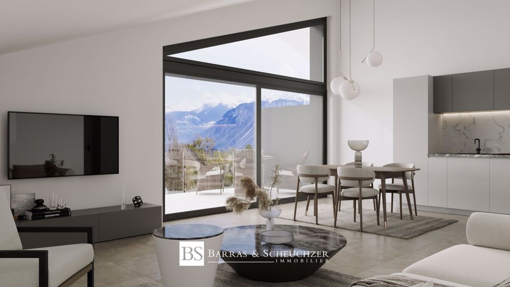 LOT 7 - Charmantes 3.5 Zimmer-Dachgeschosswohnung in Bluche - Lot 7