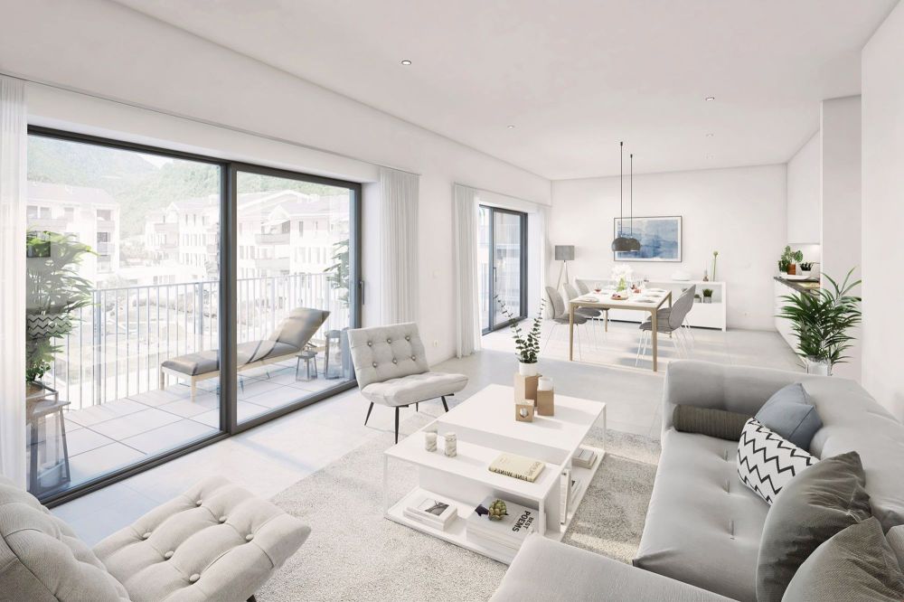 Vouvry - Appartement de 4.5 pièces - Résidence le Bourg - Lot B2.13 - Bild 1