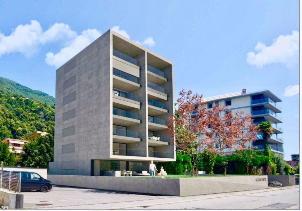 3736/12 LOCARNO - NUOVO LUMINOSO ATTICO 4.5 Ziw - NUR ERSTWOHNSITZ - Bild 1