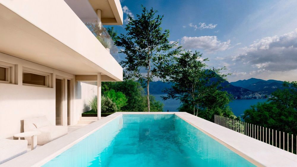Exklusives Dachgeschoß mit Seeblick und privatem Patio – Viganello - Bild 13