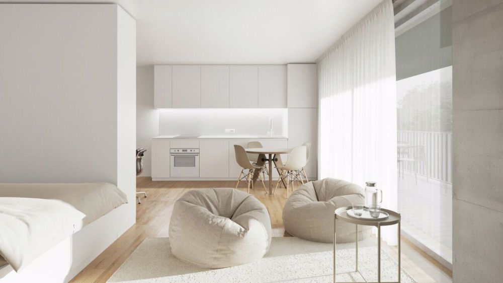 Nyon, Residenz Arboris - Studio 2. Etage mit Terrasse - Bild 2