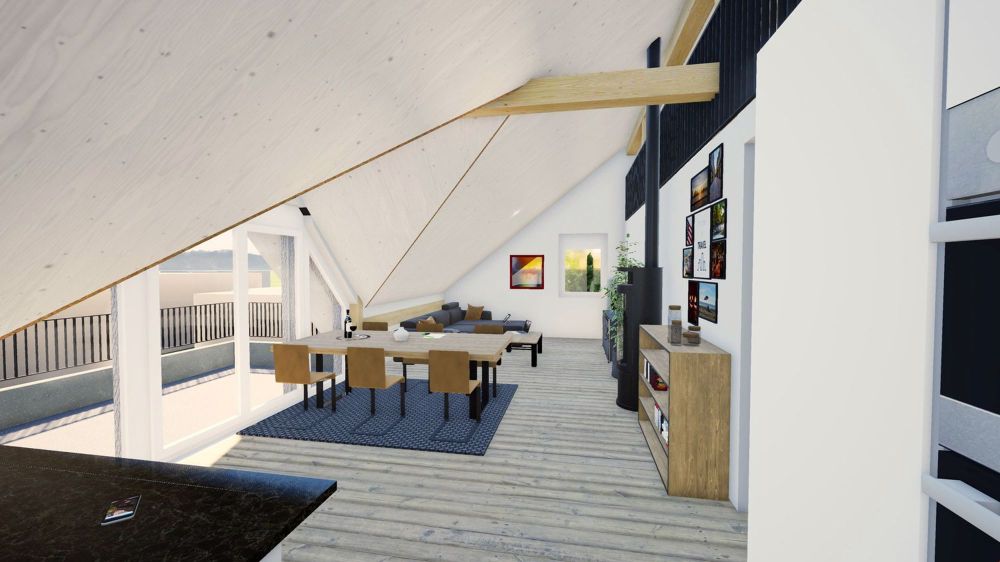 Sonnenverwöhnte 4.5 Zimmer Dachwohnung mit Wohngalerie, inkl. Grossraumkeller und 2 AEH-Plätze - Bild 10
