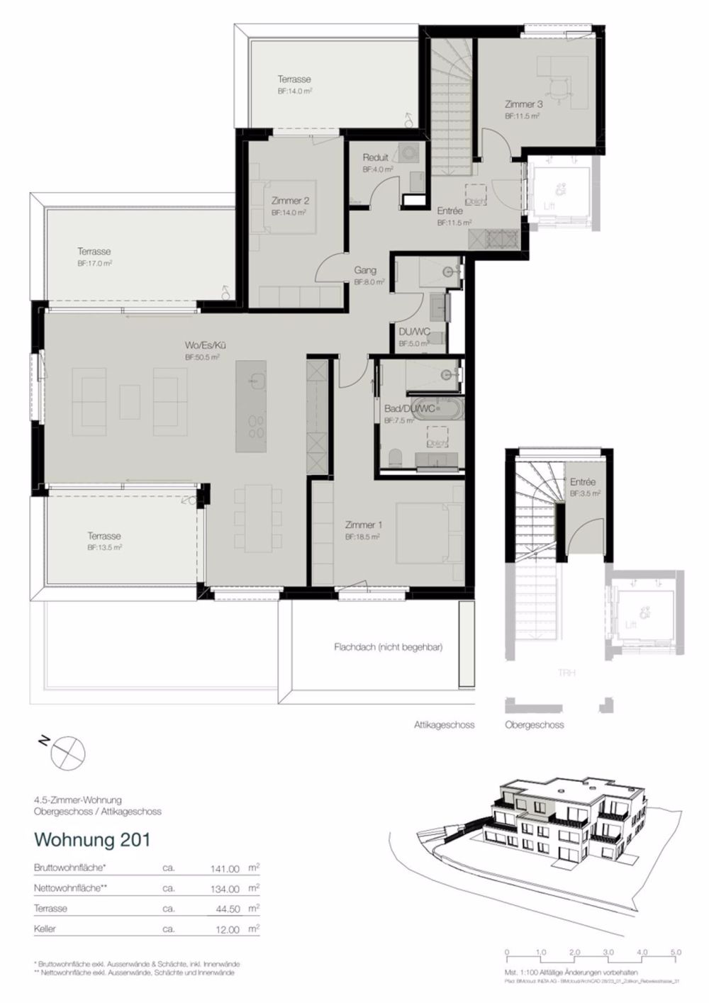 Neubauprojekt R31: priviligiertes Wohnen mit Weit- und Seesicht - WHG 201 - R31_Rebwiesstrasse 31, Zollikon-1