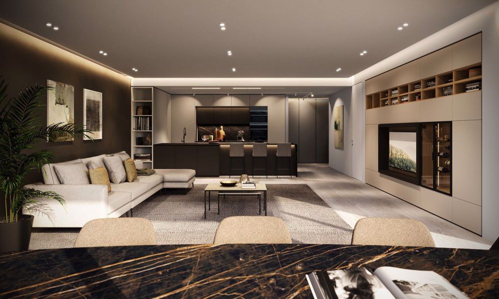 Wohnung 4.5 Zimmer – Mit Garten oder Terrasse und Seeblick | Residenza Foresta, Lugano - Bild 1