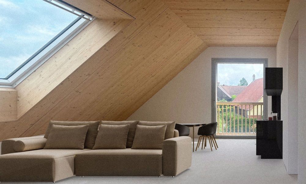 Letzte Neubauwohnung im best. Holzhaus im Herzen des Berner Seelandes - Bild 2