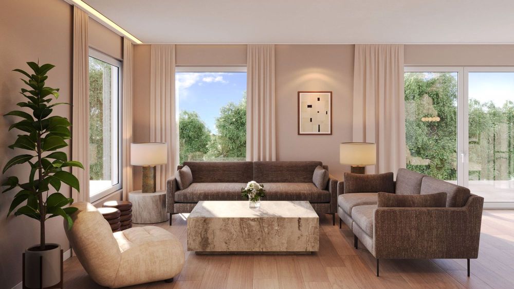 Anières – Neues Architekten-Duplex im Herzen der Weinberge mit Garten & Superben Terrassen - Bild 12