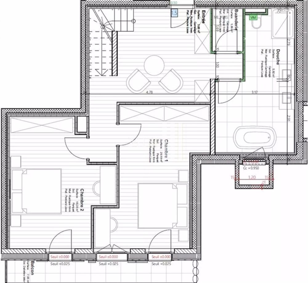 Wunderschöne Duplexwohnung mit Blick auf die Dents du Midi - Bild 1