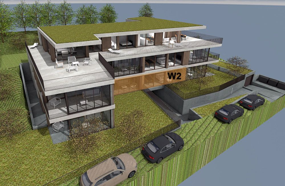 Exklusive Wohnung mit hoher Energieeffizienz und unverbaubarer Aussicht.Neue Preise! - W2 - Bild 2