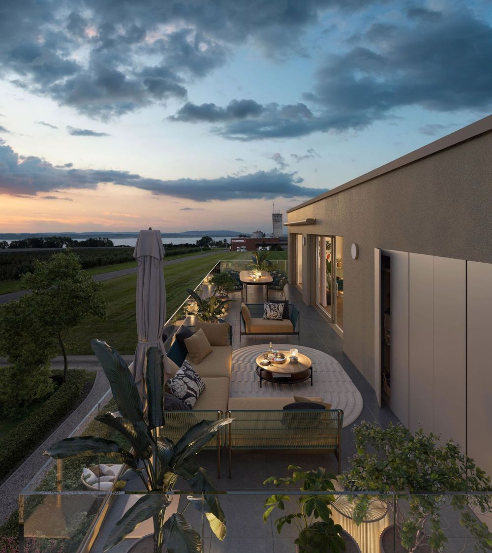 Attikawohnung in der Überbauung "Seewärts" in Güttingen - Bild 12