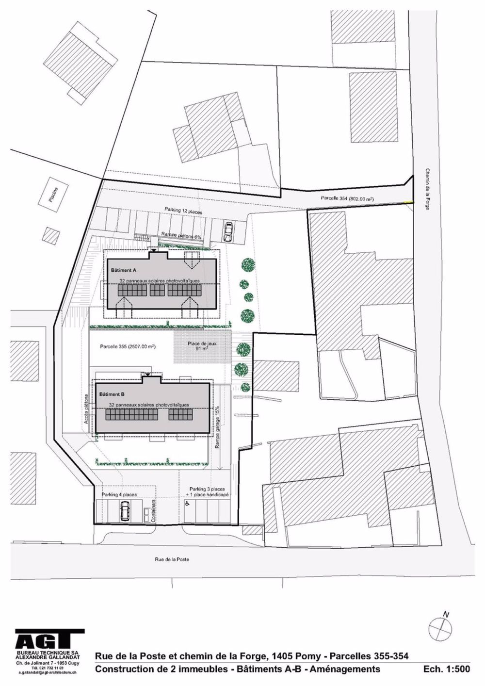 Letztes 4.5-Zimmer-Apartment, Fertigstellung für Oktober 2025 - situation