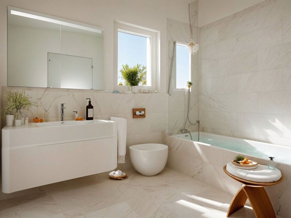 Ein helles und geräumiges Apartment, das modernen Komfort und eine große Terrasse kombiniert - Bild 4