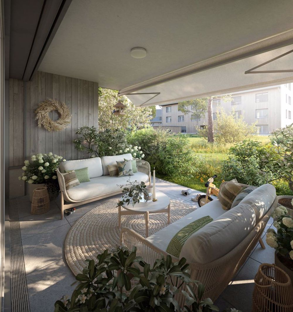 3.5 Zimmerwohnung in Worben - Bild 6