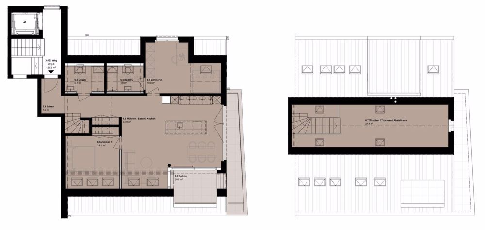 Neue Dachwohnung mit traumhafter See- und Weitsicht - Bild 9