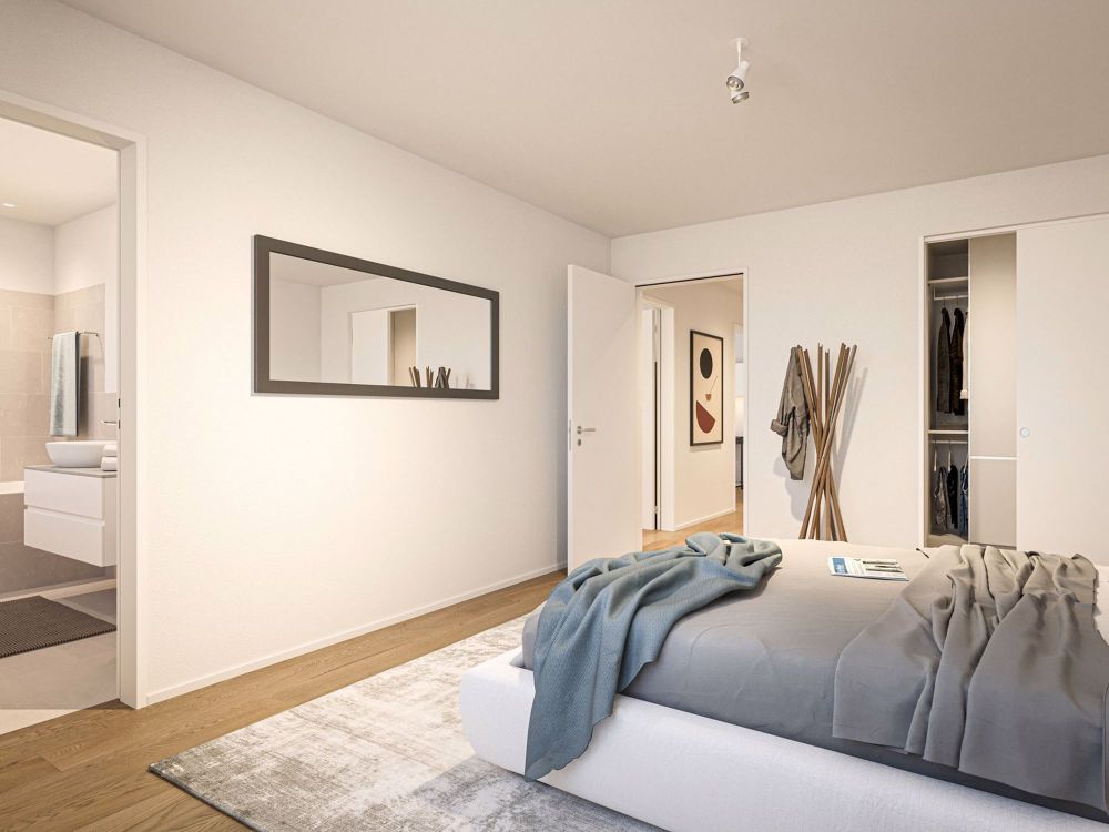 Moderne 4.5-Zimmer-Neubau-Wohnung mit Bergblick in Laax (Erstwohnsitz) - Bild 7