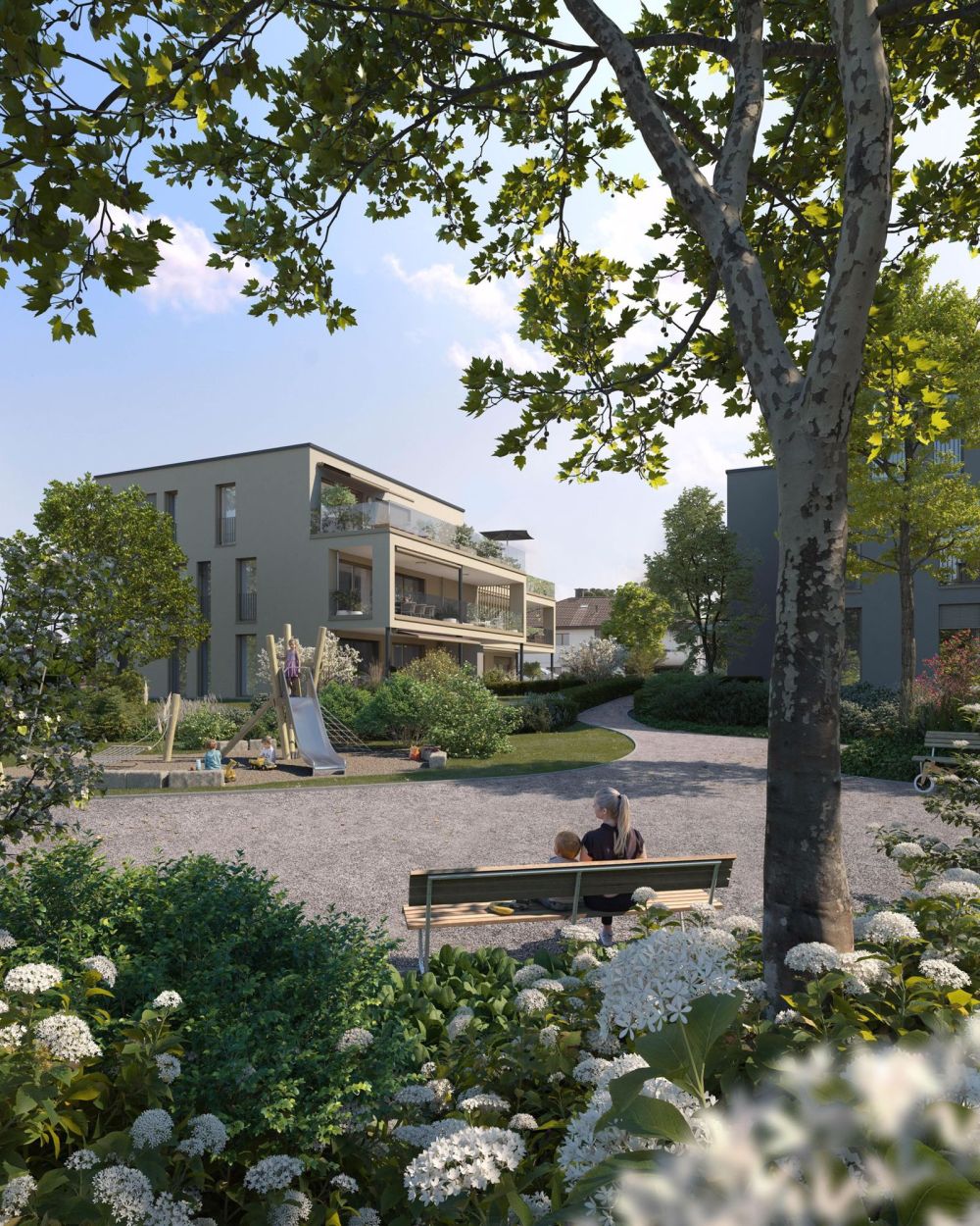 Attikawohnung in der Überbauung "Seewärts" in Güttingen - Bild 4