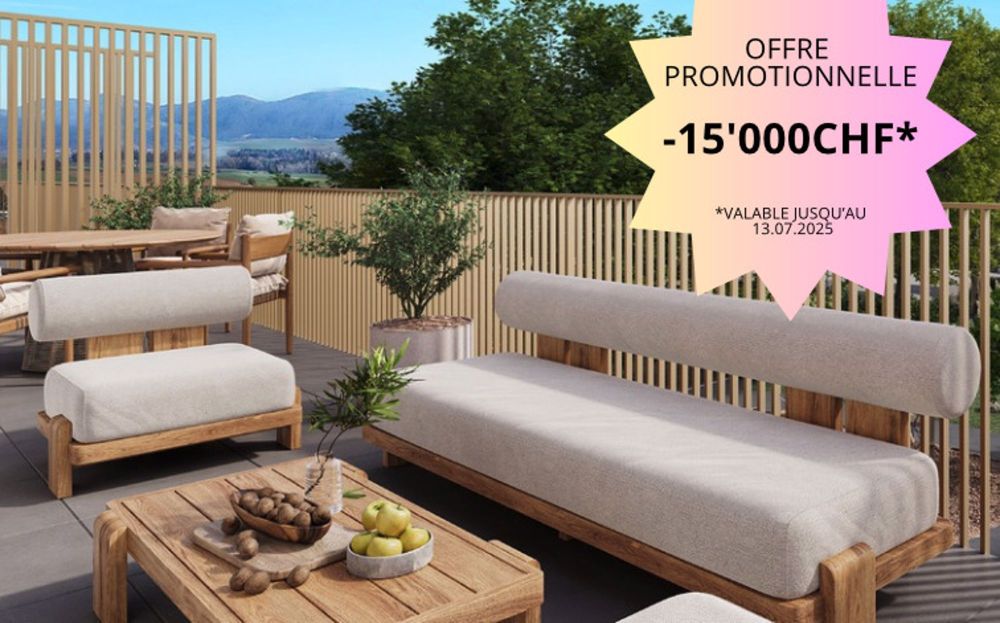 OFFRE PROMOTIONNELLE ! -CHF 15'000.- jusqu'au 13 juillet 2025 - Bild 1
