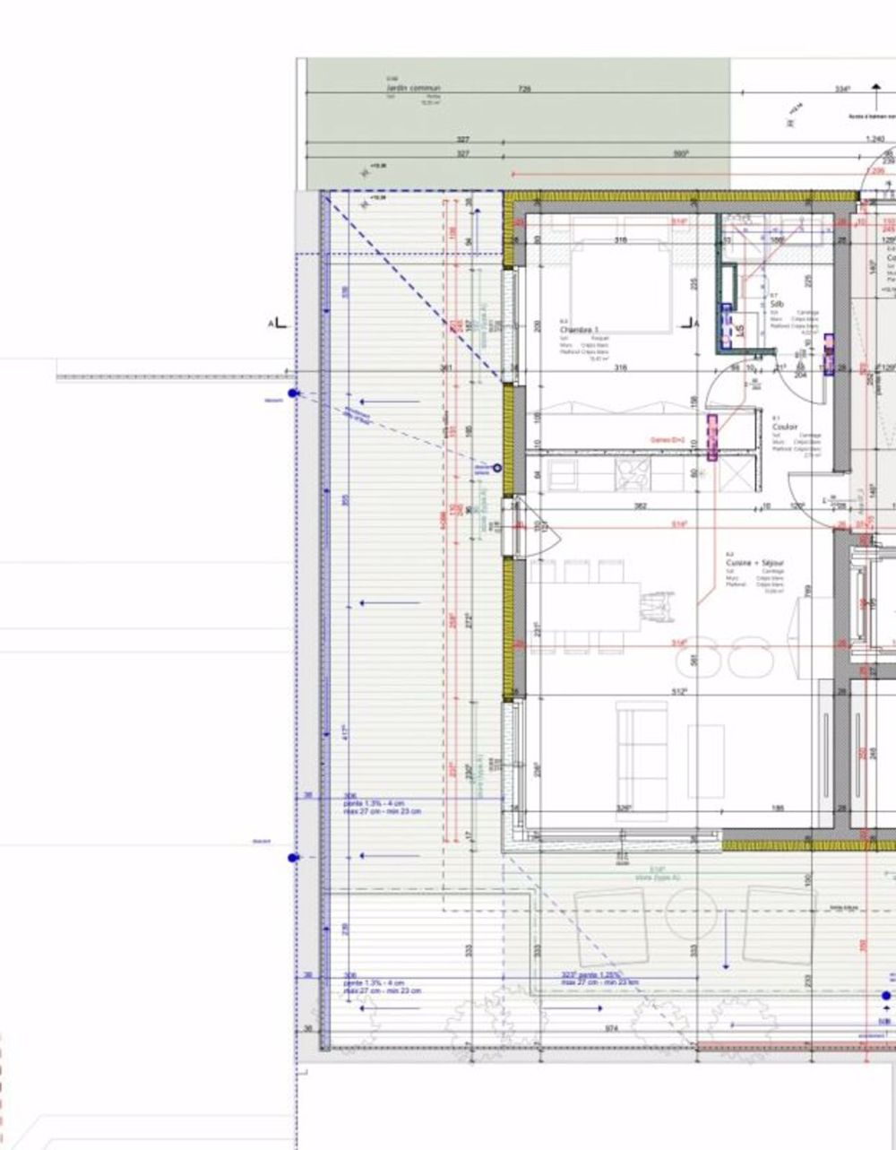 Dachgeschoss 2.5 Zimmer in Corin-de-la-Crête - Bild 13