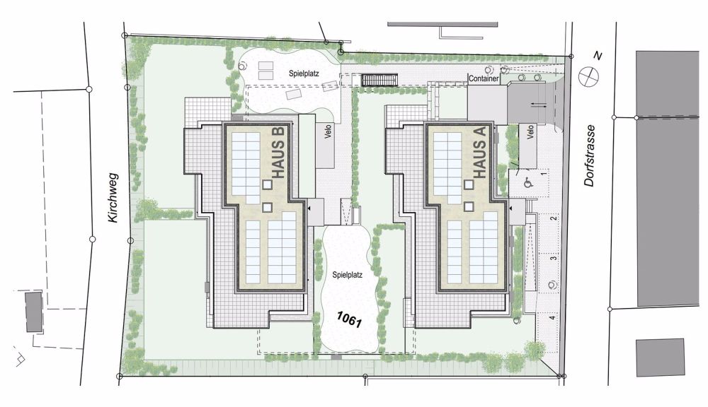 Neubau: Moderne 4.5-Zimmer-Erdgeschosswohnung mit grossem Gartenanteil - Bild 2