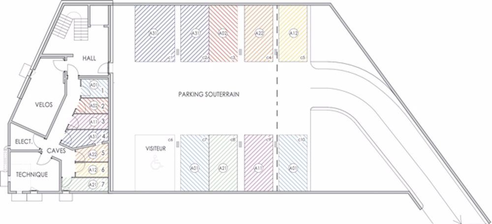 Wunderschöne 3,5-Zimmer-Wohnung mit Balkon in Attalens Lot A12 - Bild 7