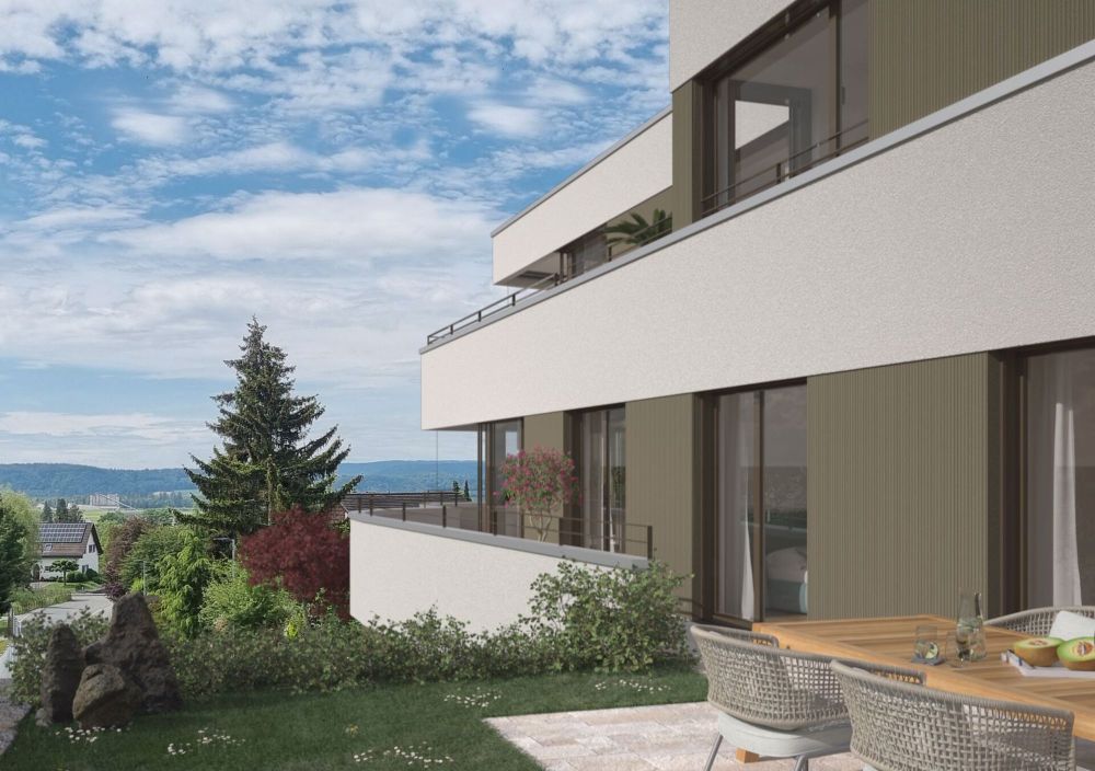 Exklusive Wohnung mit grosser Terrasse & Gartenanteil an erhöhter Lage - Bild 2