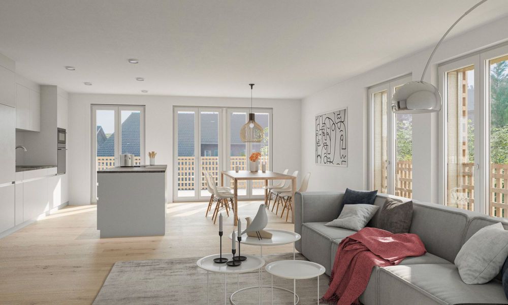 4.5-Zimmer-Neubauwohnung mit Balkon in Zweidlen - Bild 5