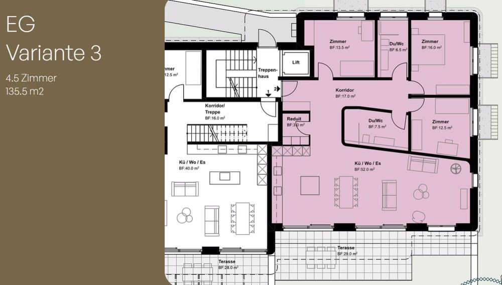 Moderne 5.5-Zimmer-Neubauwohnung in Wallisellen - Bild 11