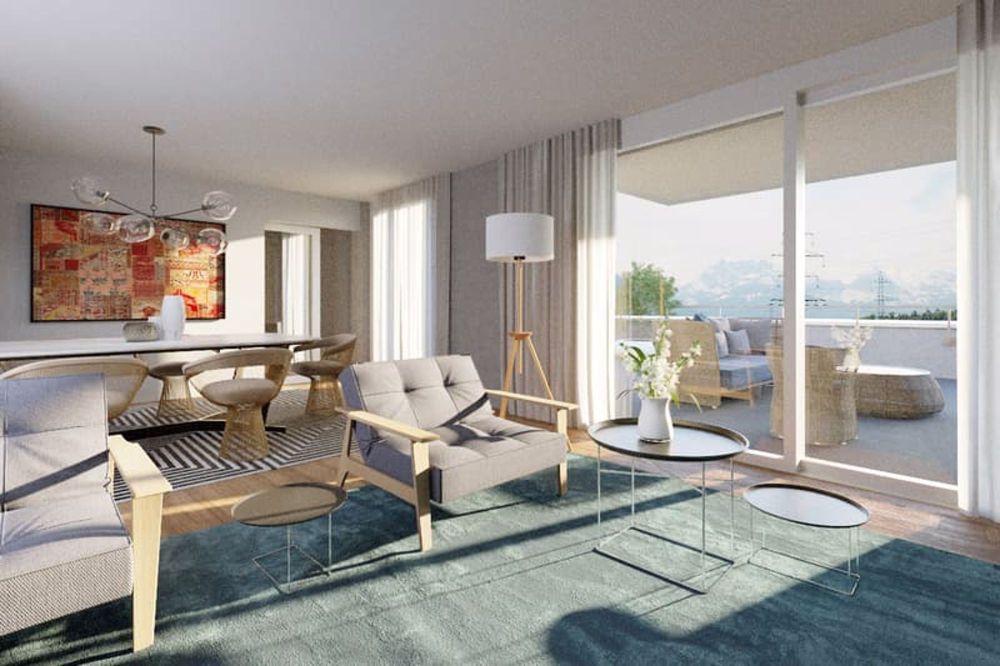 Moderne 4.5-Zimmer-Attikawohnung mit grosser Dachterrasse - Bild 3