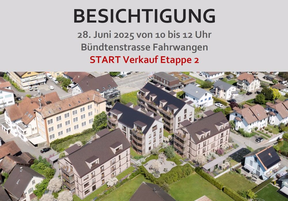 Bündten Fahrwangen – Zentrum zwischen See und Berg - Bild 1