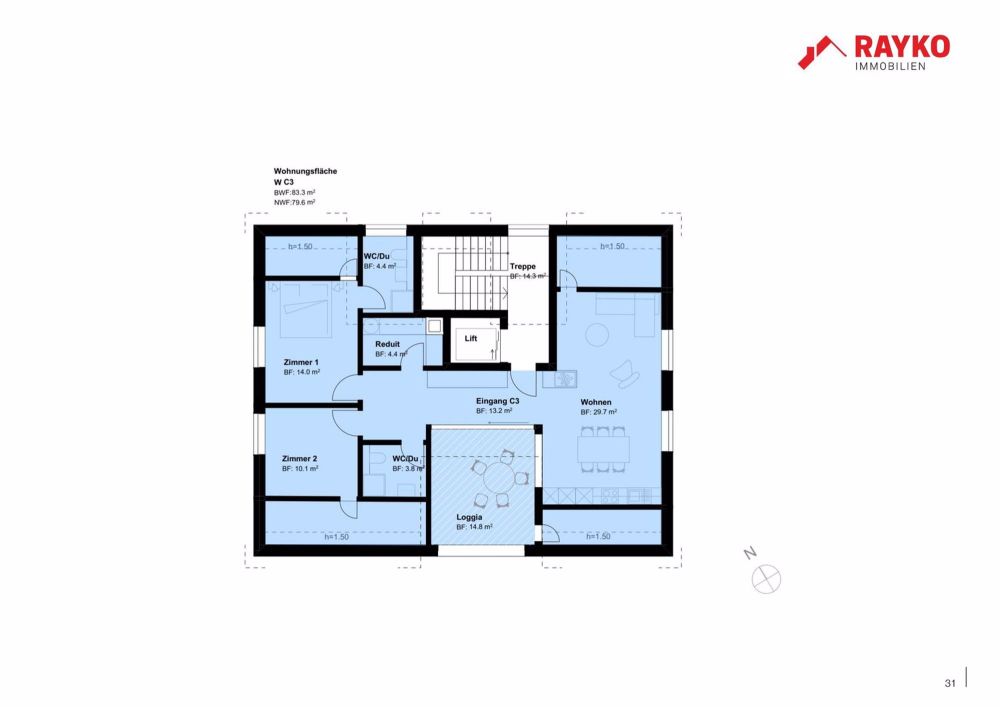 Neubau 3.5-Zimmer-Wohnung C3 - Bild 10