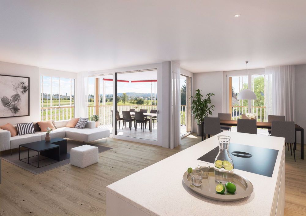 Einziehen und Wohlfühlen: Neubau 2.5-Zimmer-Wohnung - Bild 3