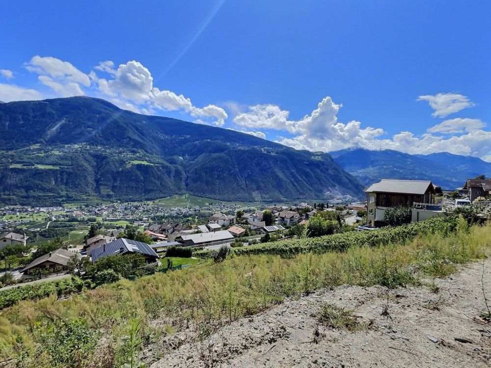 Schönes Attikawohnung mit 4.5 Zimmern in Flanthey (Gemeinde Lens) A1 - Promotion auf Plan - Attique, 4.5 pièces, 164.74 m2