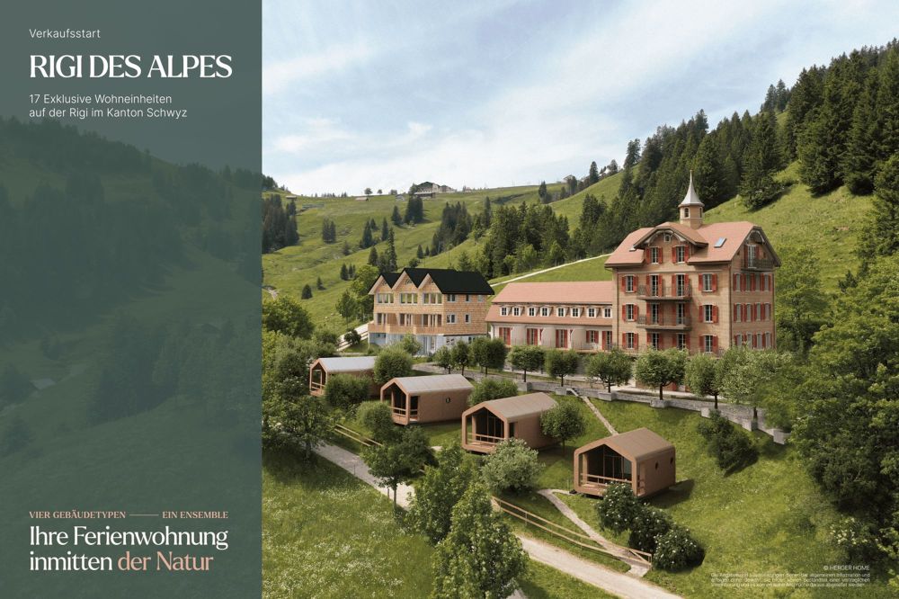 Rigi Des Alpes - 17 exklusive Wohneinheiten inmitten der Natur - Chalet Neubau - Bild 1