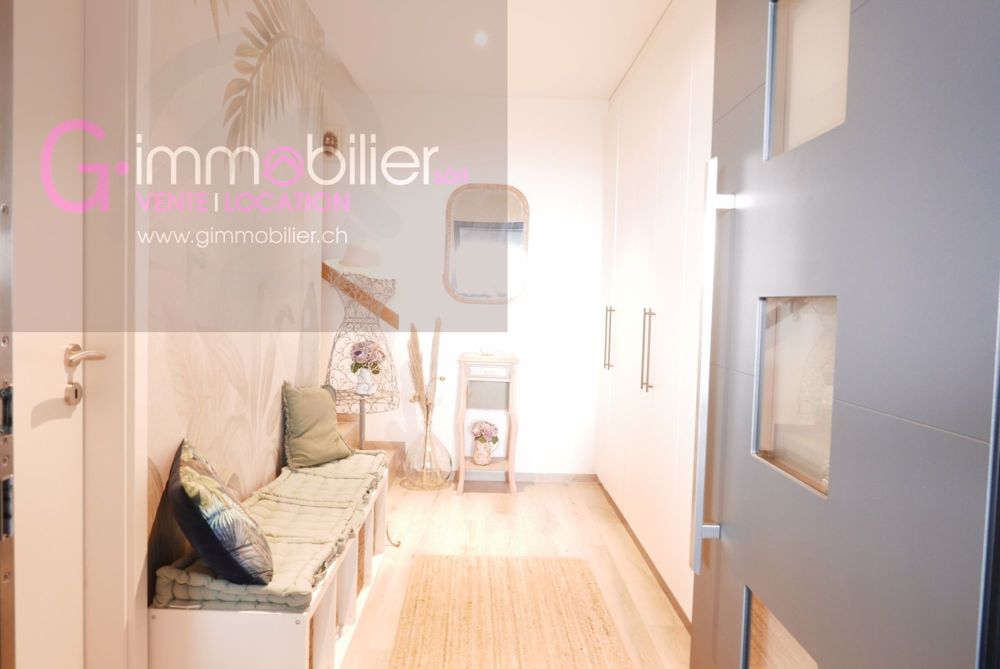 À vendre - Villa moderne et élégante de 5.5 pièces - Monthey- Choëx - hall rez inférieur