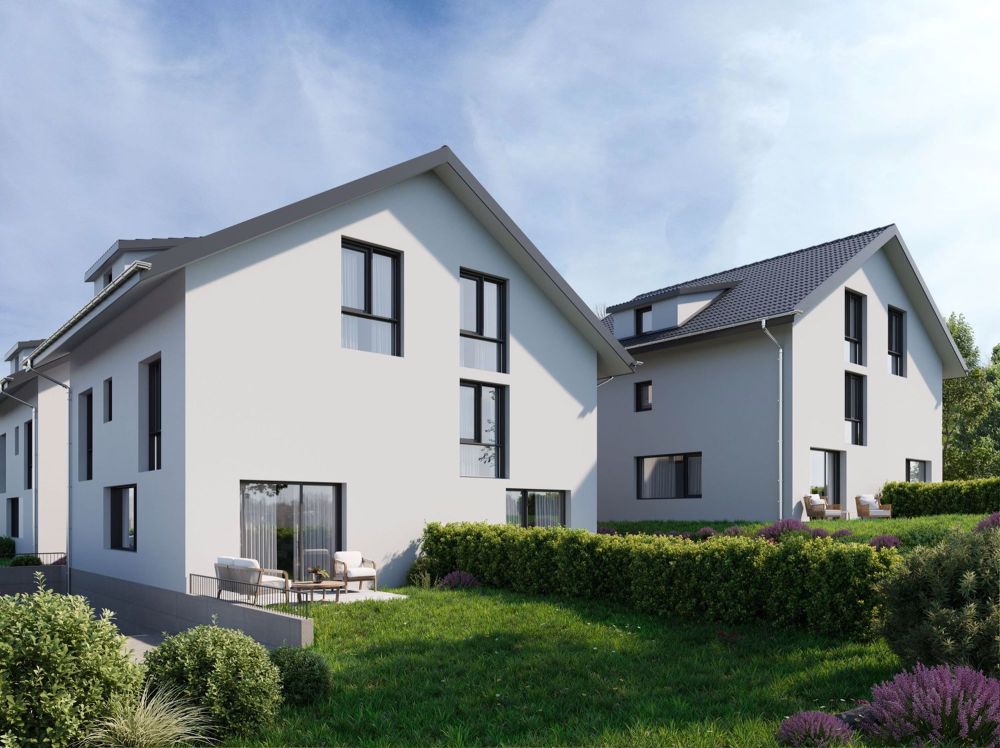 Modernes Doppeleinfamilienhaus am Rhein in Rümikon D1 - Bild 2