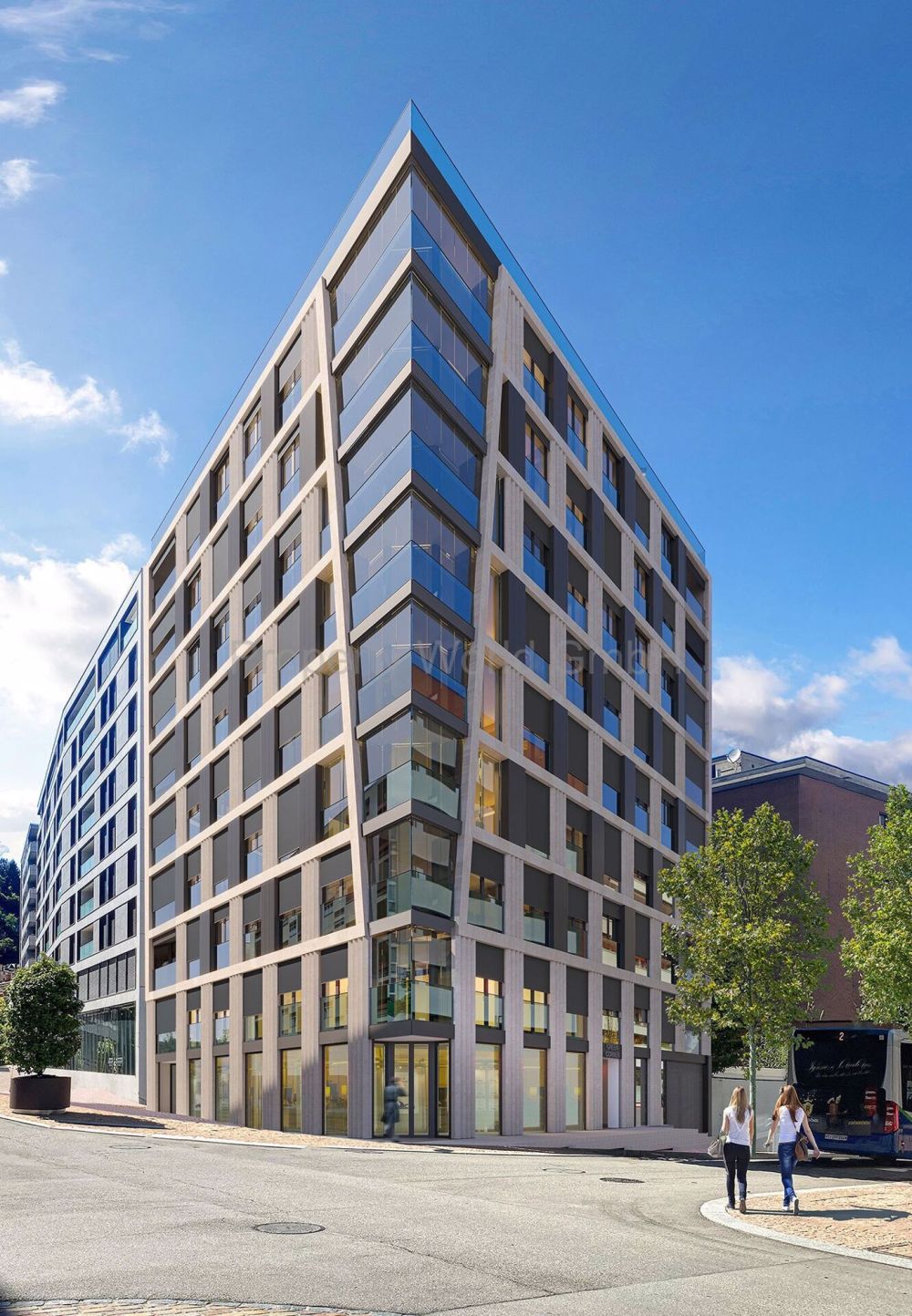 Exklusive Residenz in Paradiso – 4.5-Zimmer-Dachgeschoss mit atemberaubendem Blick - Moderne Architektur wie sie in den USA oder Dubai zu sehen sind